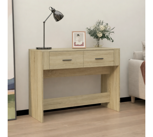 Консольний столик — дуб Сонома