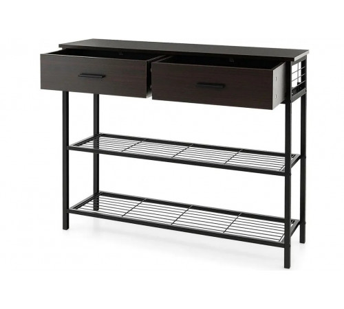 Консольный столик в прихожей с 2 ящиками