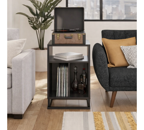 Королевский стол – лофт-подставка с тремя отсеками от производителя МСМ