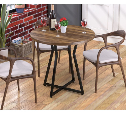 Круглий обідній стіл Кейтлін — MSMLOFT