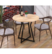 Круглий обідній стіл Кейтлін MSMLOFT