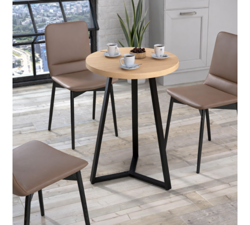 Круглый обеденный стол Трикс — MSMLOFT (Ø60)