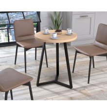 Круглий обідній стіл Трікс MSMLOFT