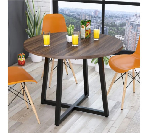 Круглый обеденный стол Бланк D1000 — MSMLOFT (Ø100)