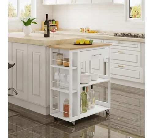 Кухонний візок WOLTU — лофт-аксесуар