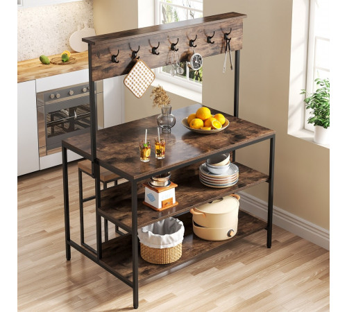 Кухонний острів Onec 3-ярусний з 14 гачками