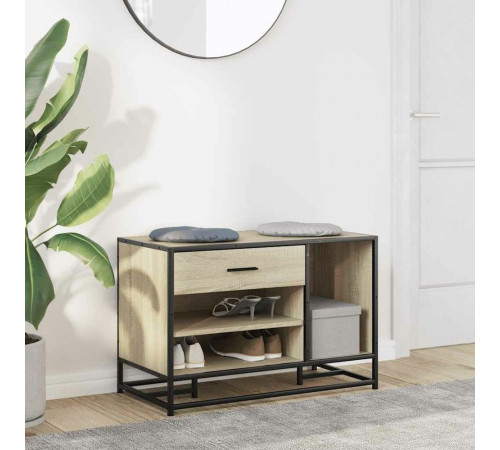 Скамейка для обуви, дуб сонома