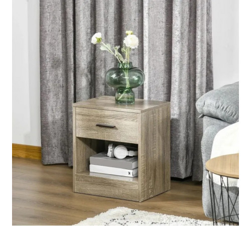 Маленькая тумбочка с открытой полкой