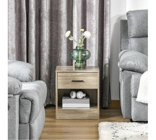 Маленькая тумбочка с открытой полкой