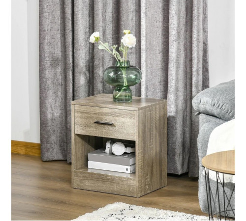 Маленькая тумбочка с открытой полкой