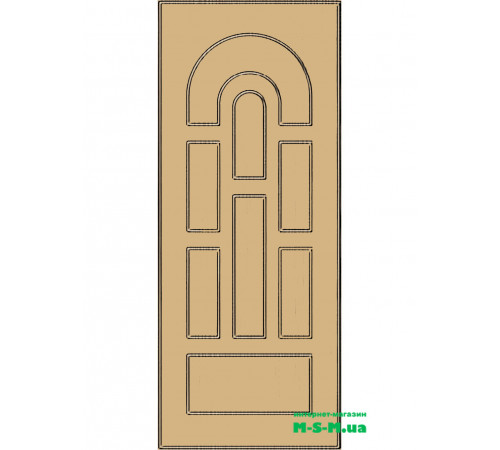 Межкомнатная дверь MSM 83 под покраску.