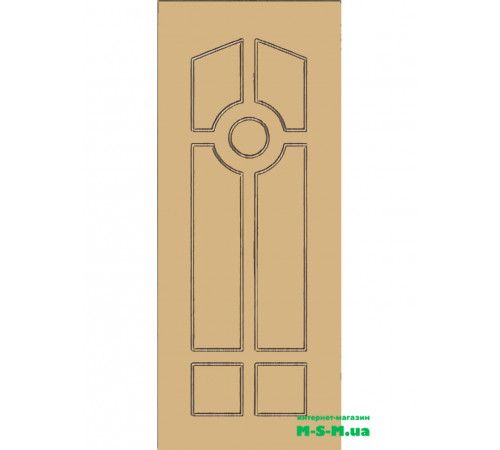 Межкомнатная дверь MSM 83 под покраску.
