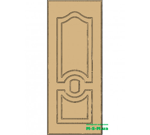 Міжкімнатні двері MSM 83 під фарбування