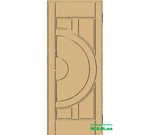 Межкомнатная дверь MSM 83 под покраску.