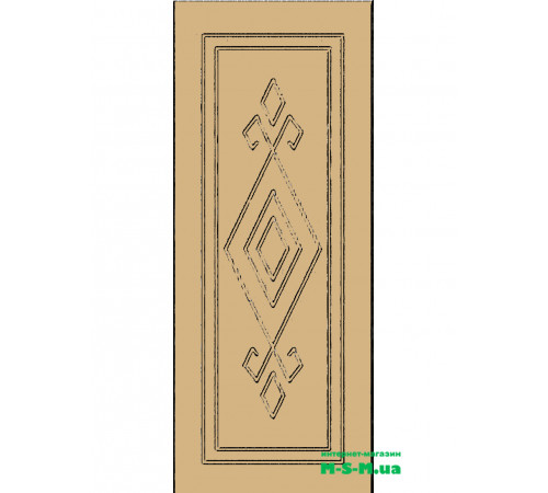 Межкомнатная дверь MSM 83 под покраску.