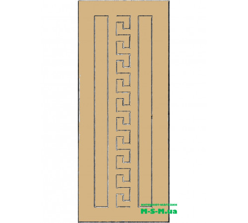 Міжкімнатні двері MSM 83 під фарбування