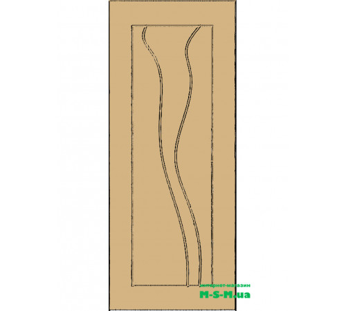 Міжкімнатні двері MSM 83 під фарбування