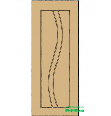 Межкомнатная дверь MSM 83 под покраску.
