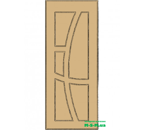 Міжкімнатні двері MSM 83 під фарбування