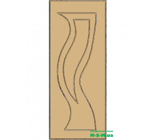 Міжкімнатні двері MSM 83 під фарбування