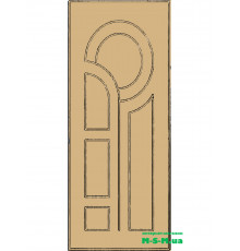 Міжкімнатні двері MSM 83 під фарбування