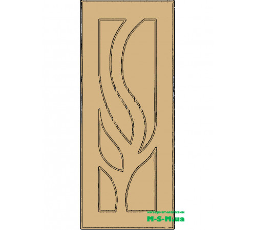 Міжкімнатні двері MSM 83 під фарбування