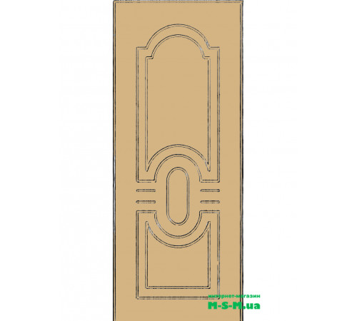 Міжкімнатні двері MSM 83 під фарбування