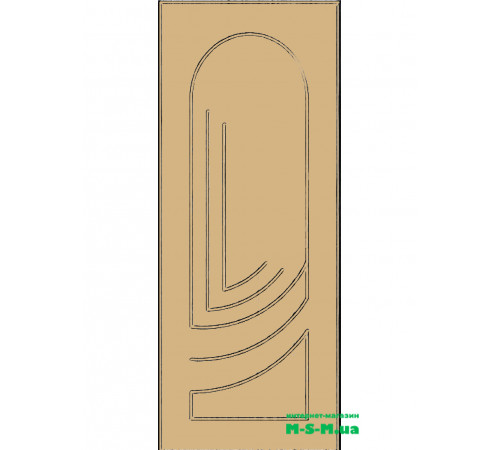 Міжкімнатні двері MSM 83 під фарбування