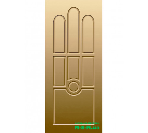 Межкомнатная дверь MSM 83 под покраску.