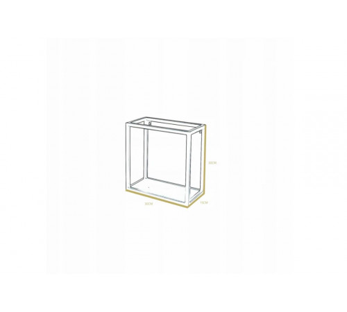 Металлическая полка Loft