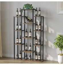Многоярусный напольный винный шкаф/витрина