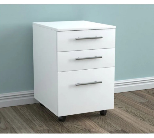 Мобильная тумба L-420 MSMLOFT — 65×42×50, 3 ящика.