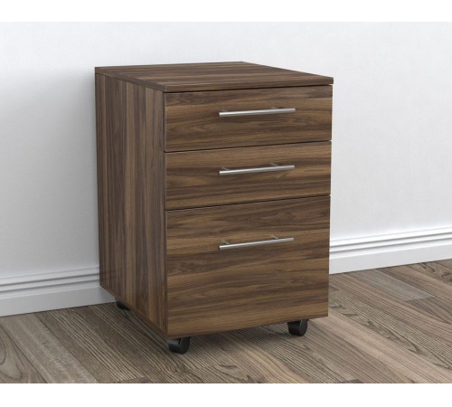 Мобільна тумба L-420 MSMLOFT — 65×42×50, 3 шухляди