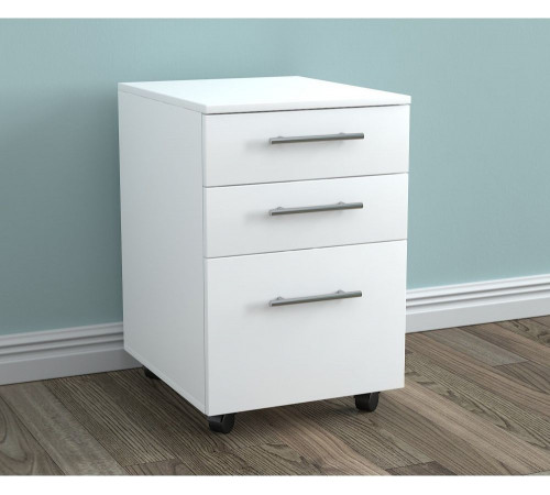 Мобільна тумба L-420 MSMLOFT — 65×42×50, 3 шухляди