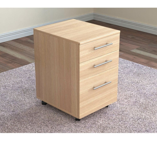 Мобільна тумба L-420 MSMLOFT — 65×42×50, 3 шухляди