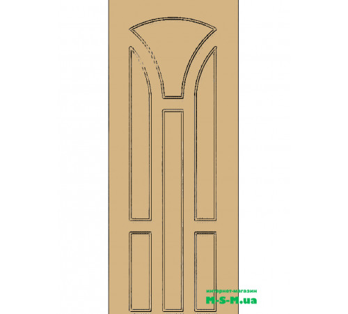 Межкомнатная дверь MSM 83 под покраску.