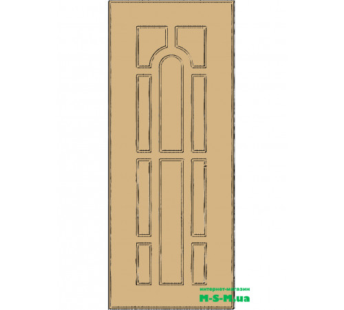 Міжкімнатні двері MSM 83 під фарбування