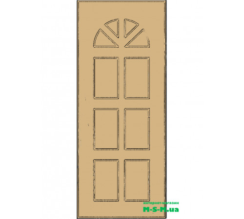 Міжкімнатні двері MSM 83 під фарбування