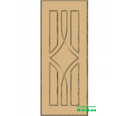 Міжкімнатні двері MSM 83 під фарбування
