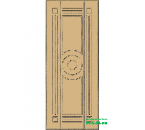 Міжкімнатні двері MSM 83 під фарбування