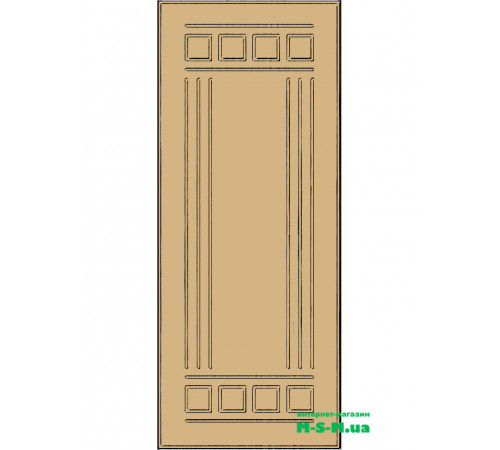 Міжкімнатні двері MSM 83 під фарбування