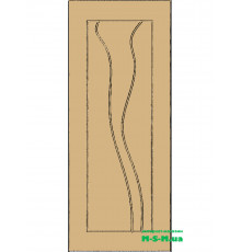 Міжкімнатні двері MSM 83 під фарбування