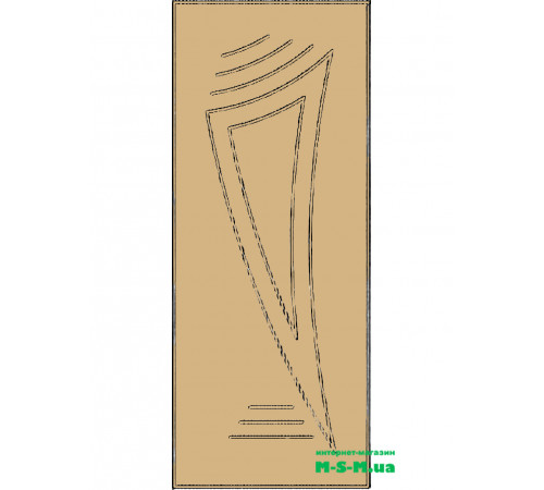 Межкомнатная дверь MSM 83 под покраску.
