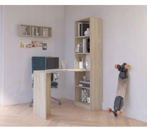 Вместительный стол, дуб сонома