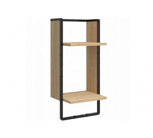 Набор из 4 настенных полок дуб Сонома