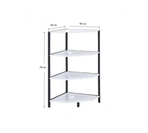 Столик-этажёрка VECELO с четырьмя полками