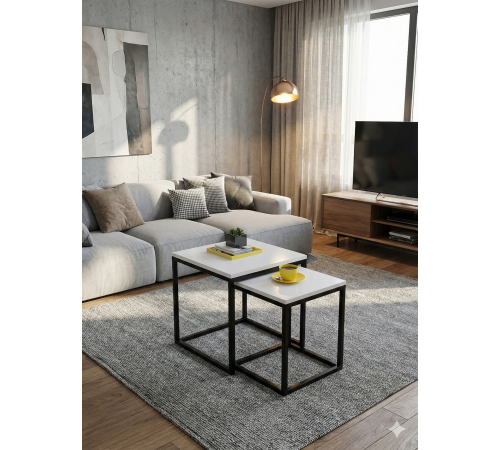 Набор журнальных столиков Tab-148: Стиль и функциональность в вашей гостиной