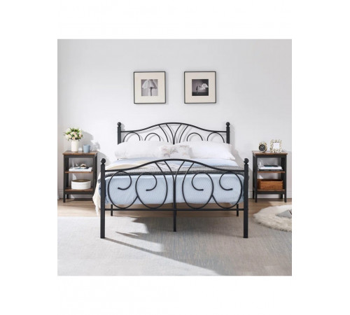 Приставной столик "Alsa" в стиле Лофт (60х40х30 см)