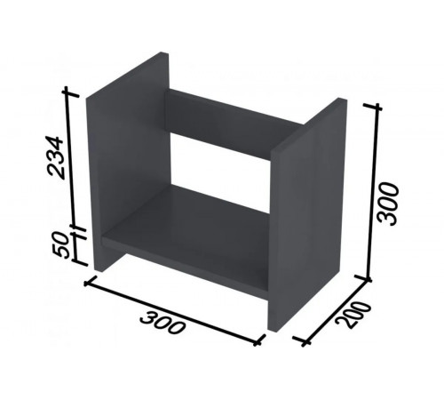 Надставка для стола NS-8 MSMLOFT