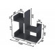 Надставка для стола NS-3 MSMLOFT